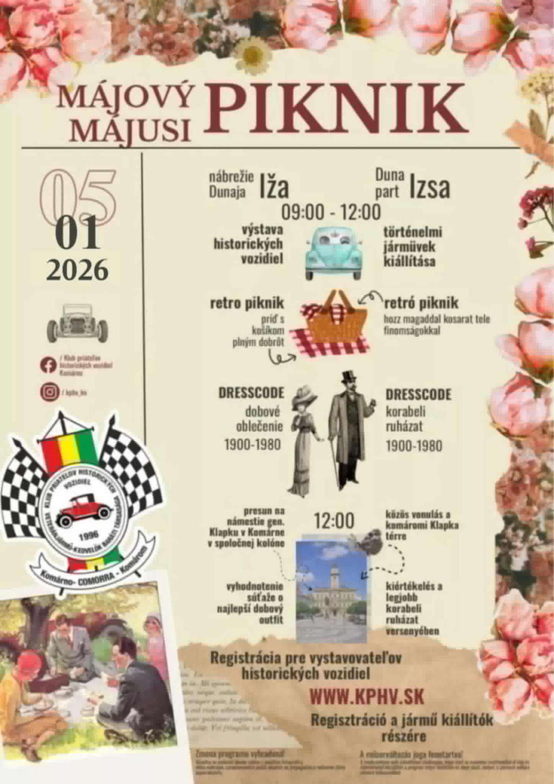 Výstava historických vozidiel